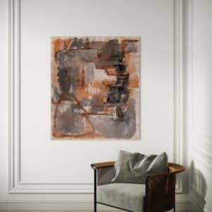 orange & grey in harmony